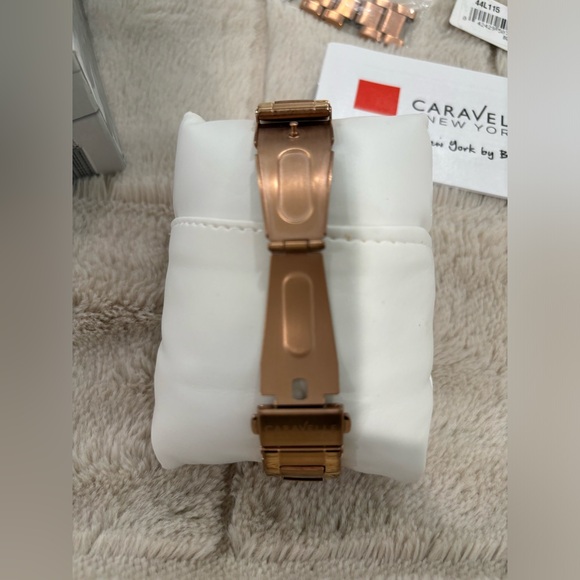 EUC Caravelle by Bulova rose gold watch - Picture 2 of 3